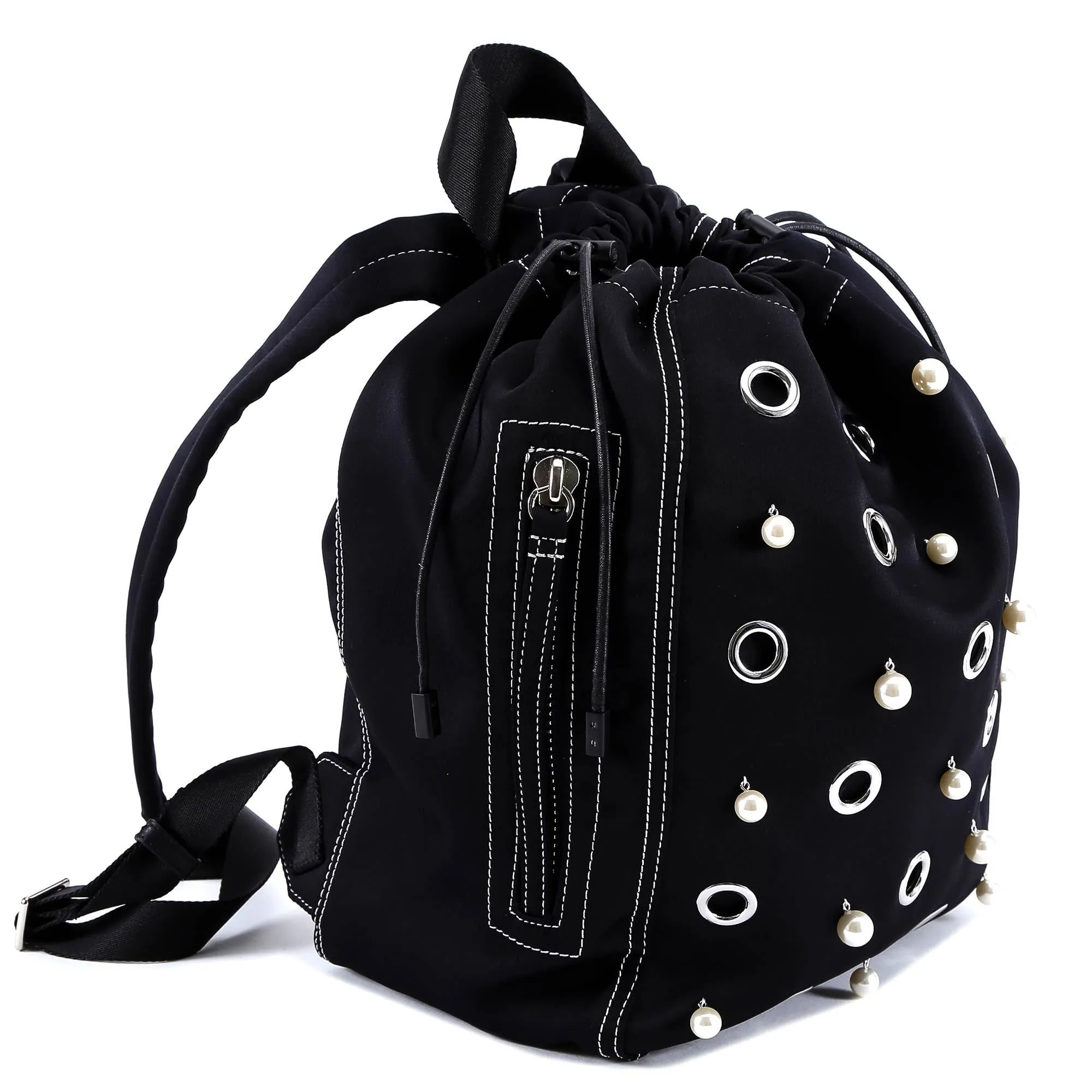 3.1 Phillip Lim Eyelet Studded Drawstring Backpack