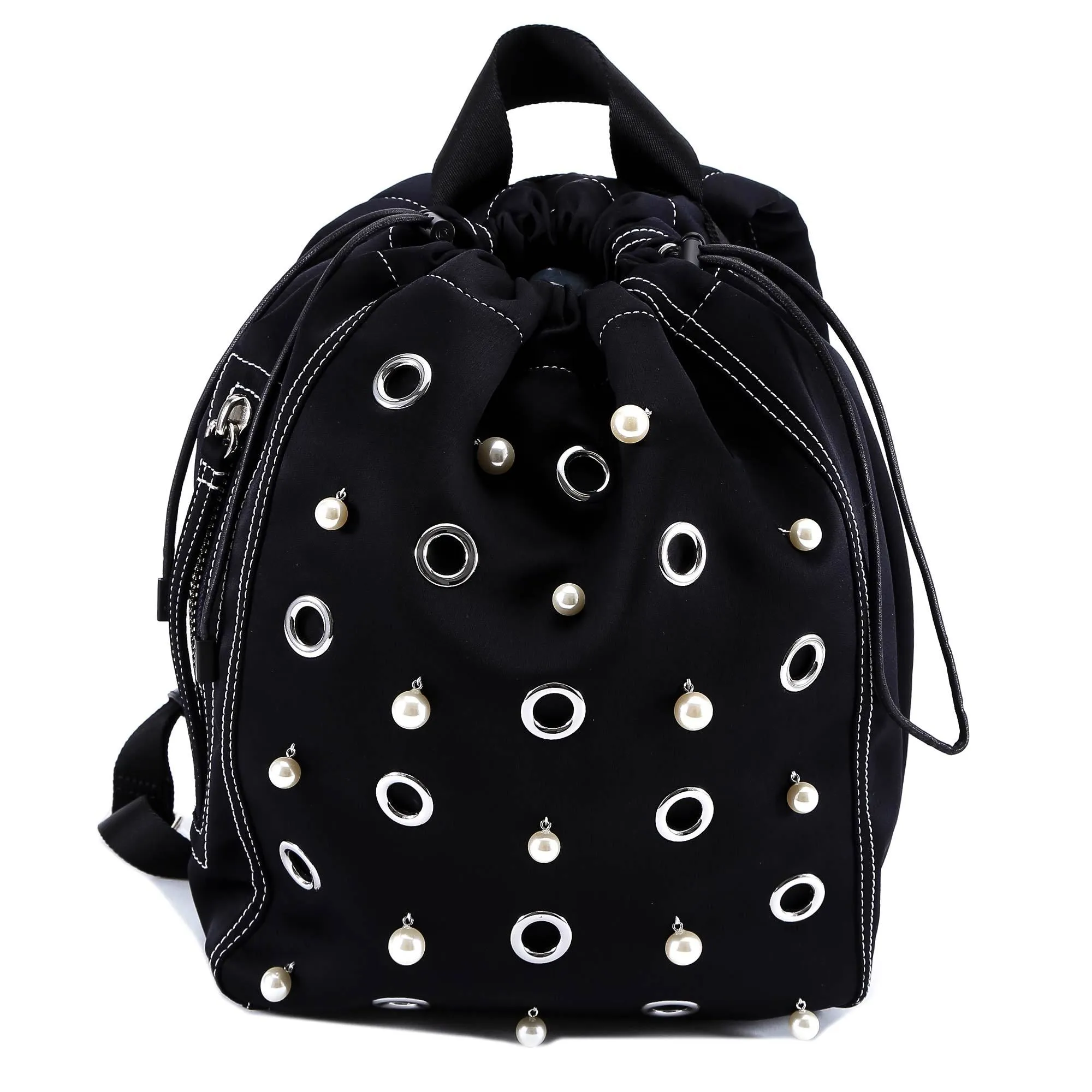 3.1 Phillip Lim Eyelet Studded Drawstring Backpack