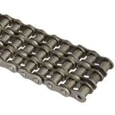 60-3R Steel Chain 10' | 60-3R TRIPLE STRAND CARBON STEEL | Ball Bearings | Belts