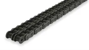 80-2R SteelChain 10' | 80-2R DOUBLE STRAND CARBON STEEL | Ball Bearings | Belts