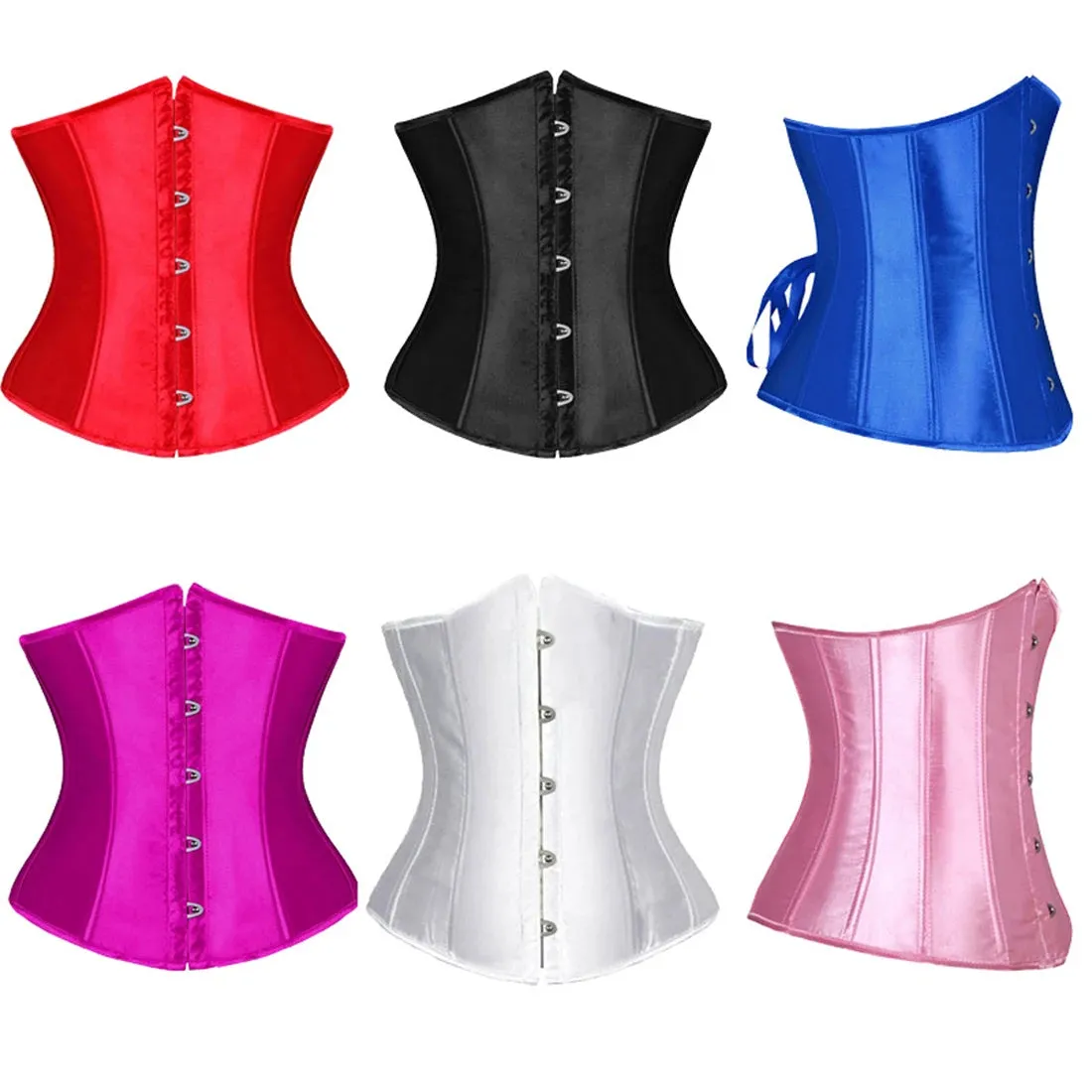 Amozae-2024 New Style Women Underbust Corset Sexy Bustiers Workout Shape Body Belt Slimming Shapers Girdles Dropship Support S-XXXL