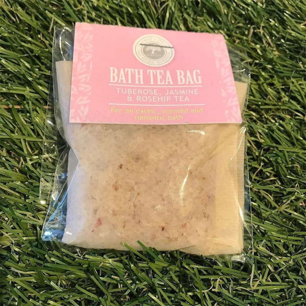 Bath Tea Bag Tuberose, Jasmine & Rosehip