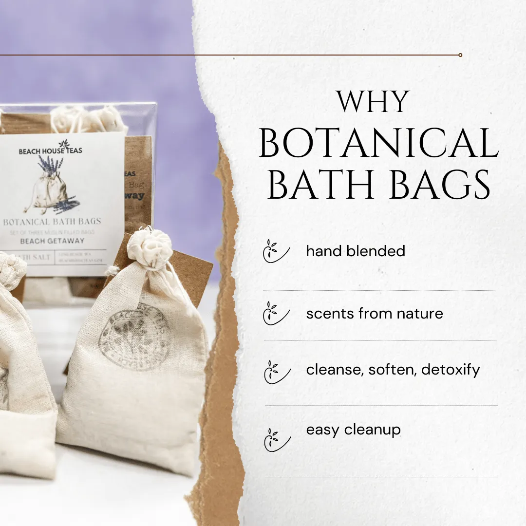 Botanical Bath Bags