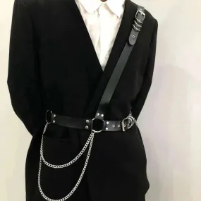 Chain Belt Single Shoulder Backpack Belt Girdle Strap