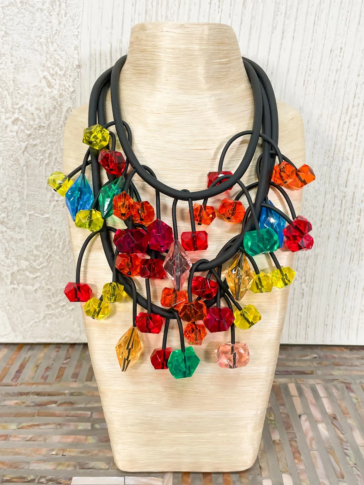 Chandelier Necklace, Multi