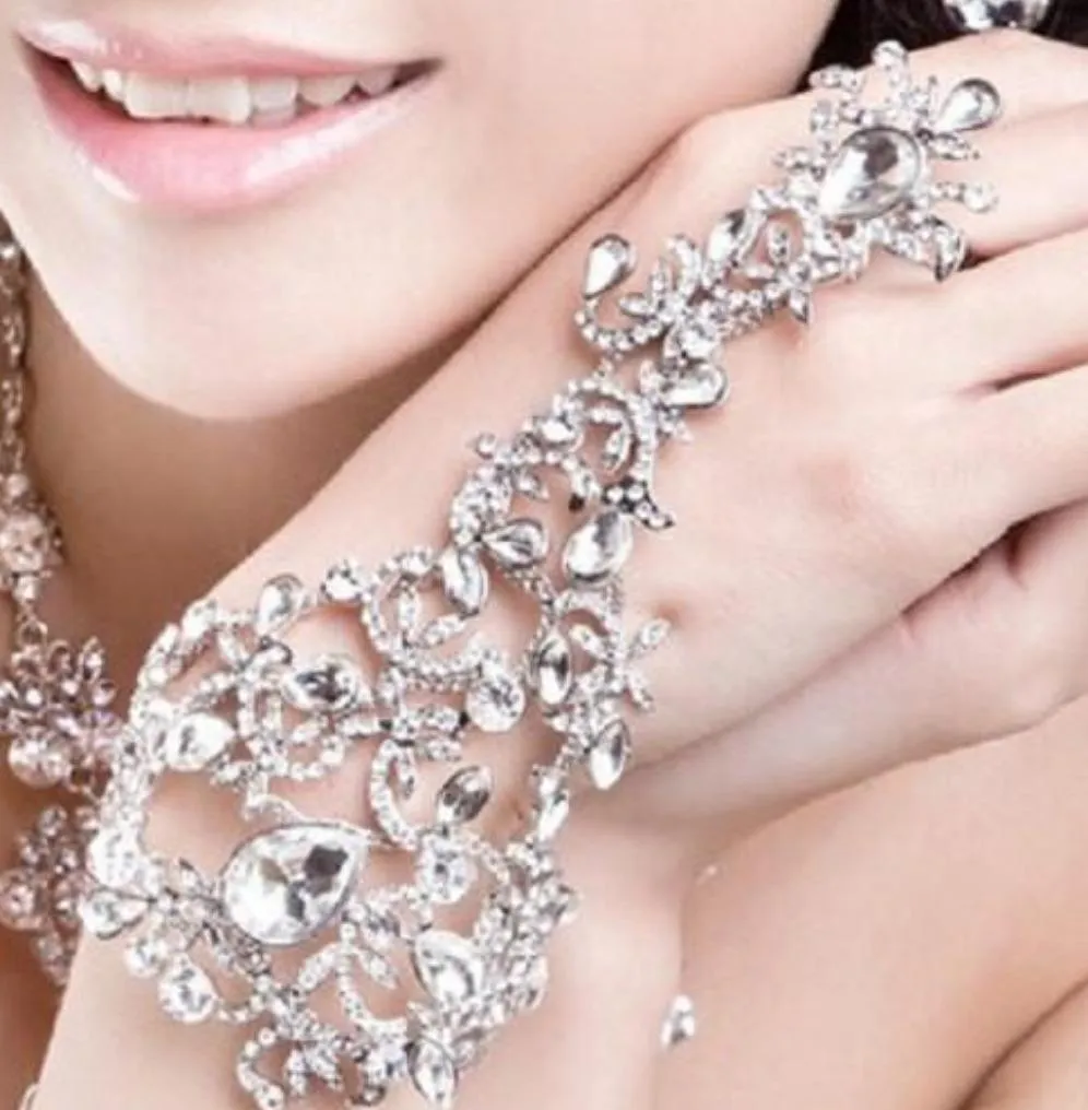 Crystal Bridal Bracelet  Bling Brides Bouquet-Online Bridal Store