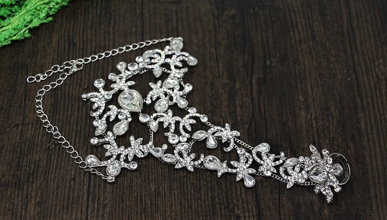 Crystal Bridal Bracelet  Bling Brides Bouquet-Online Bridal Store