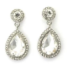 Crystal Waters Crystal Teardrop Earring