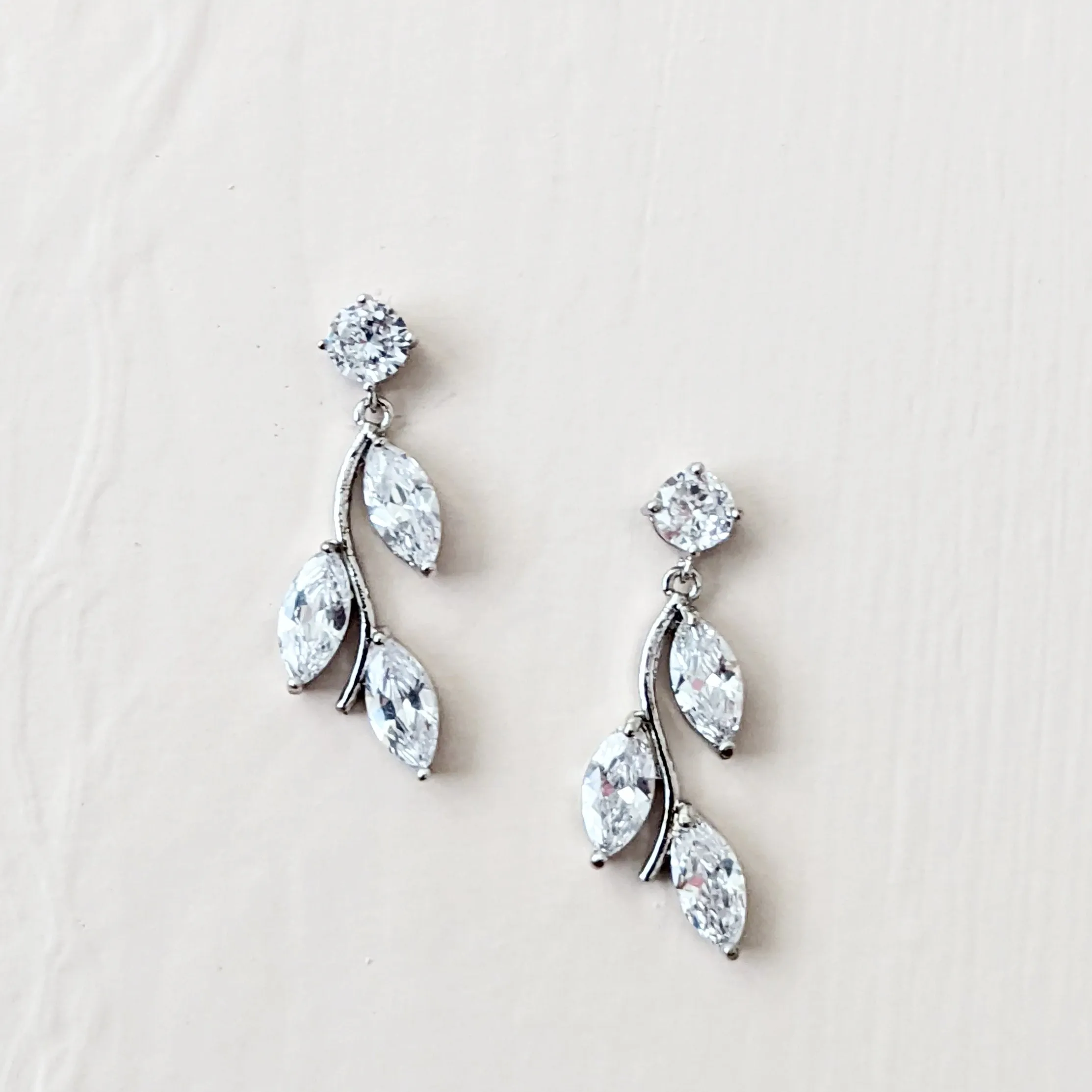 CZ Dangle Earrings