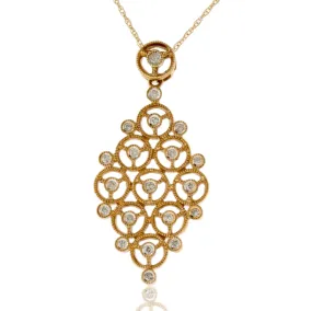 Diamond Chandelier Style Pendant