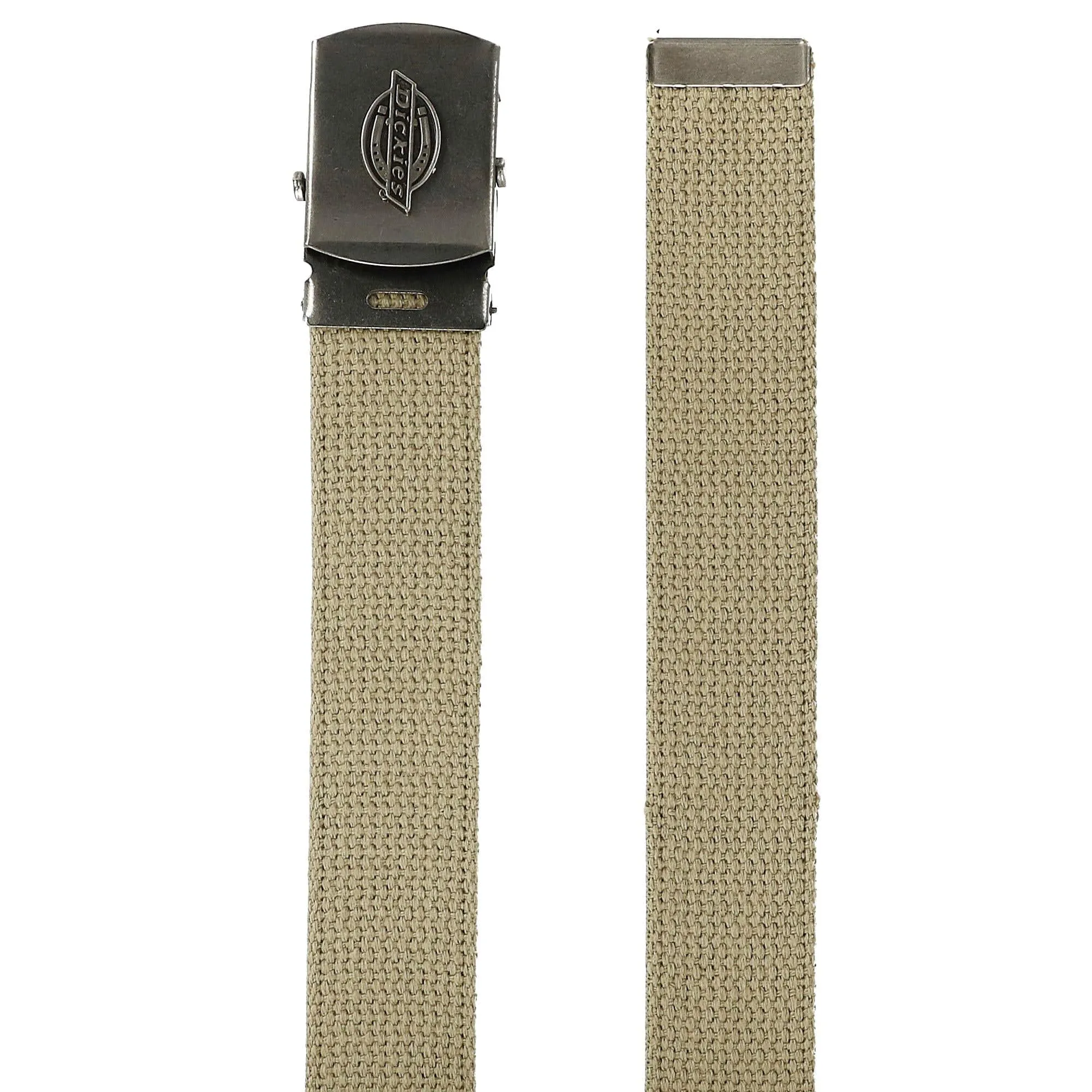 Dickies Men's Adjustable Fabric Belt with Military Buckle