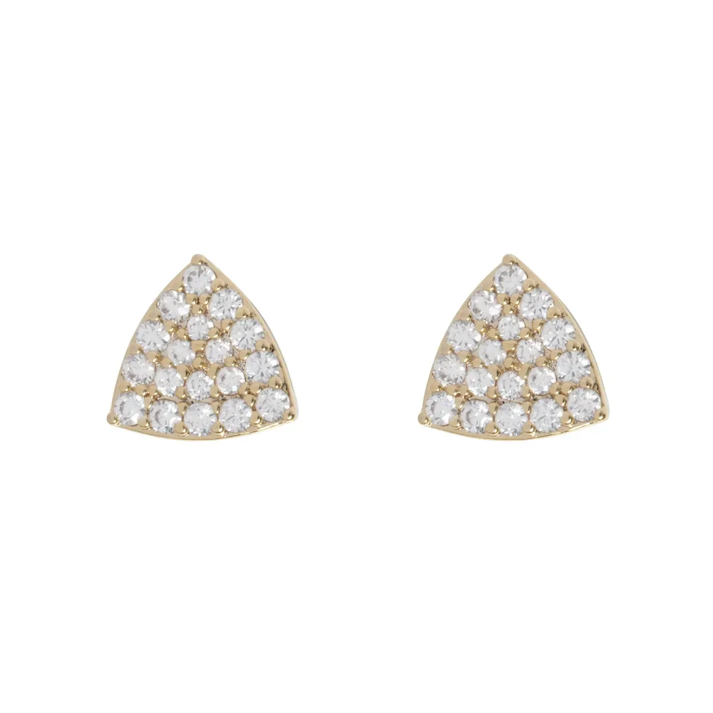 Eliza - Sparkling Crystal Stud Earrings