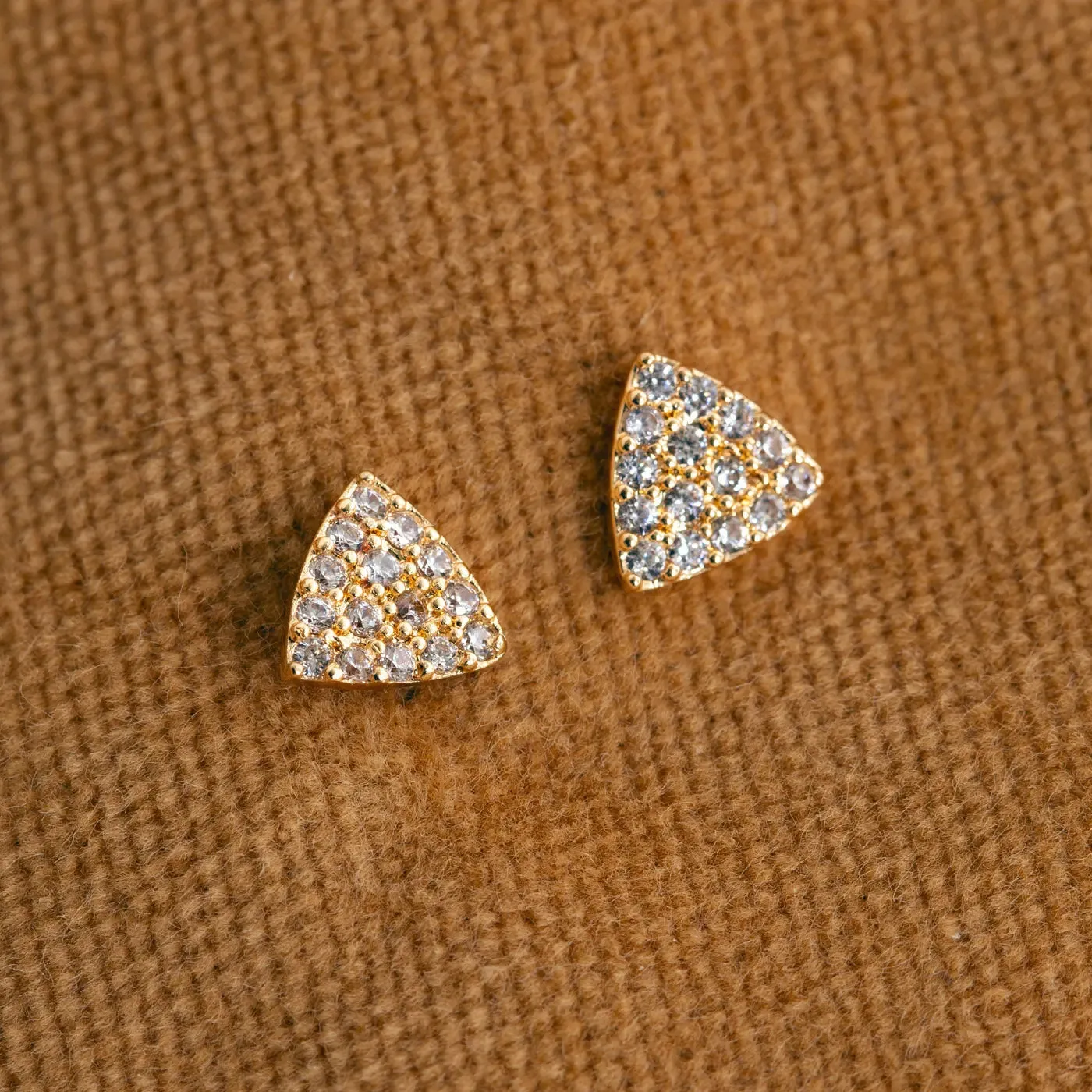 Eliza - Sparkling Crystal Stud Earrings