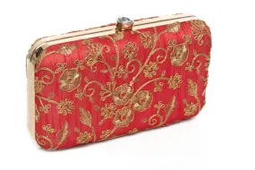 EMBELLISHED BOX CLUTCH 97424