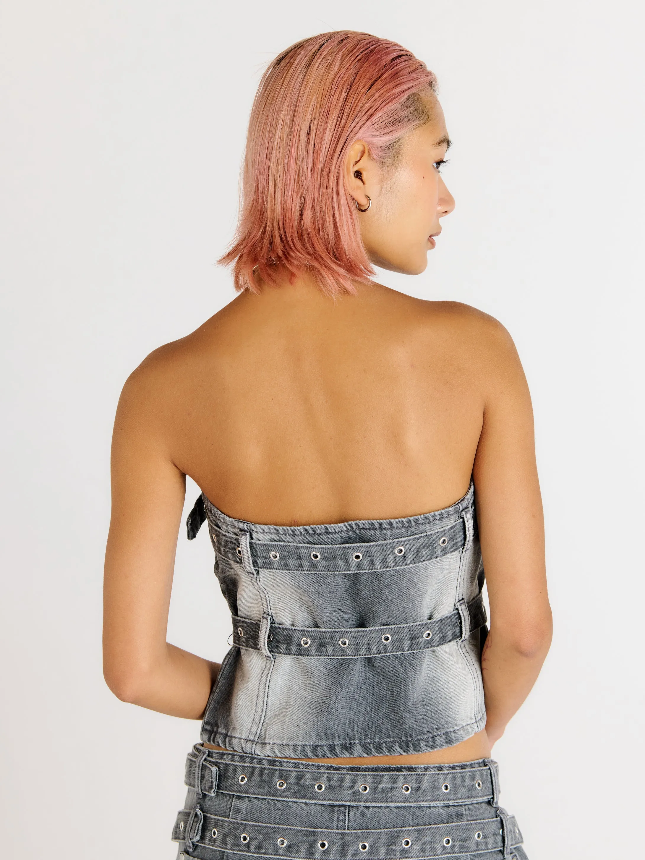 Expanse Denim Corset