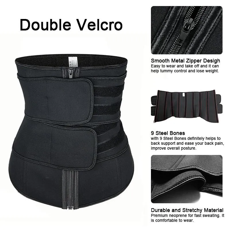 Extreme Waist Trainer With Double Belts