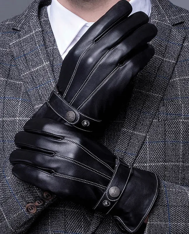 Genuine Leather Winter Glove