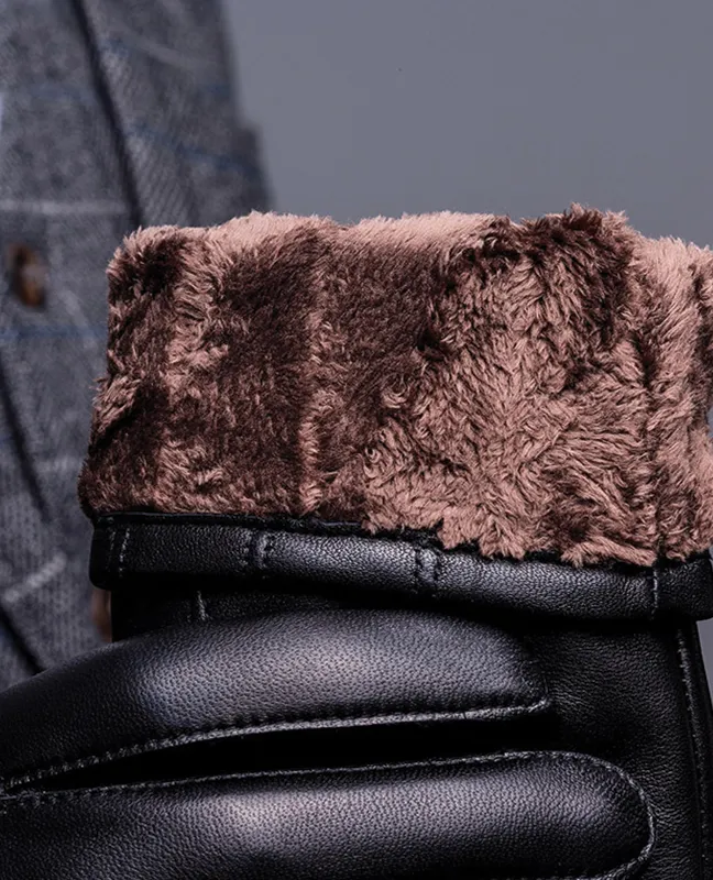 Genuine Leather Winter Glove