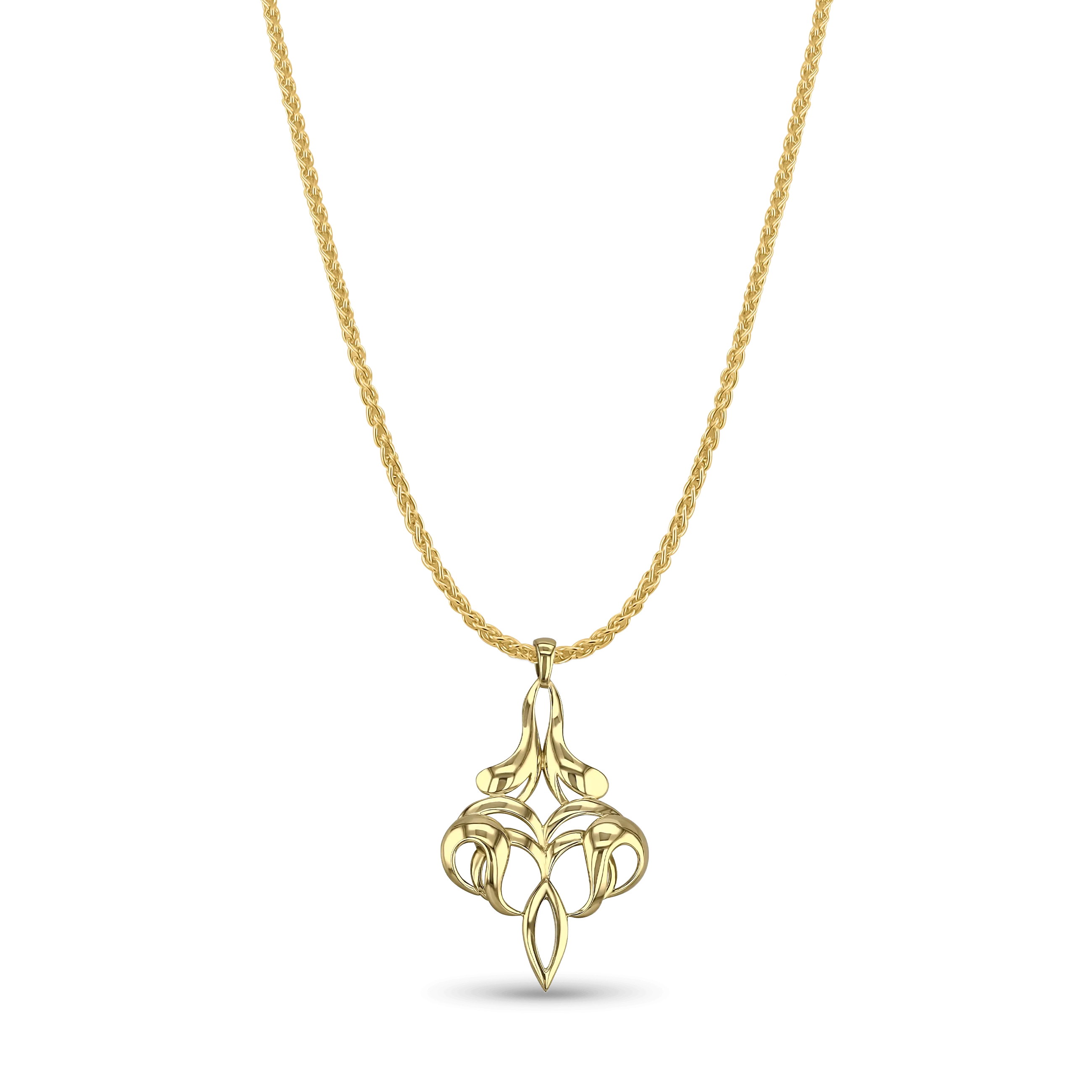 Golden Chandelier Pendant