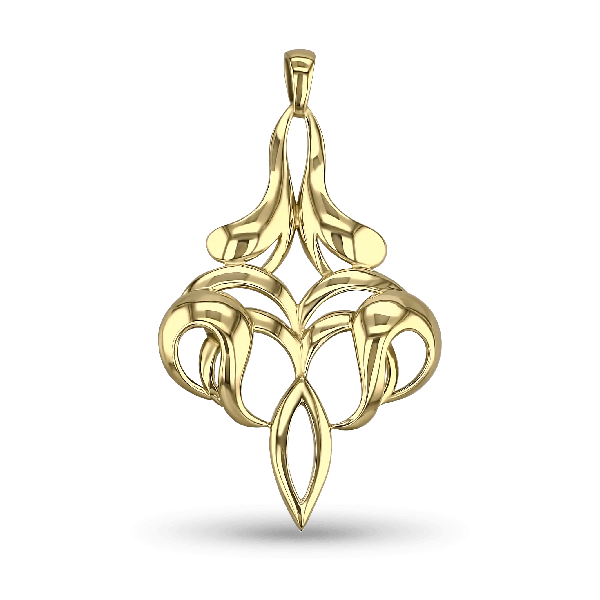 Golden Chandelier Pendant