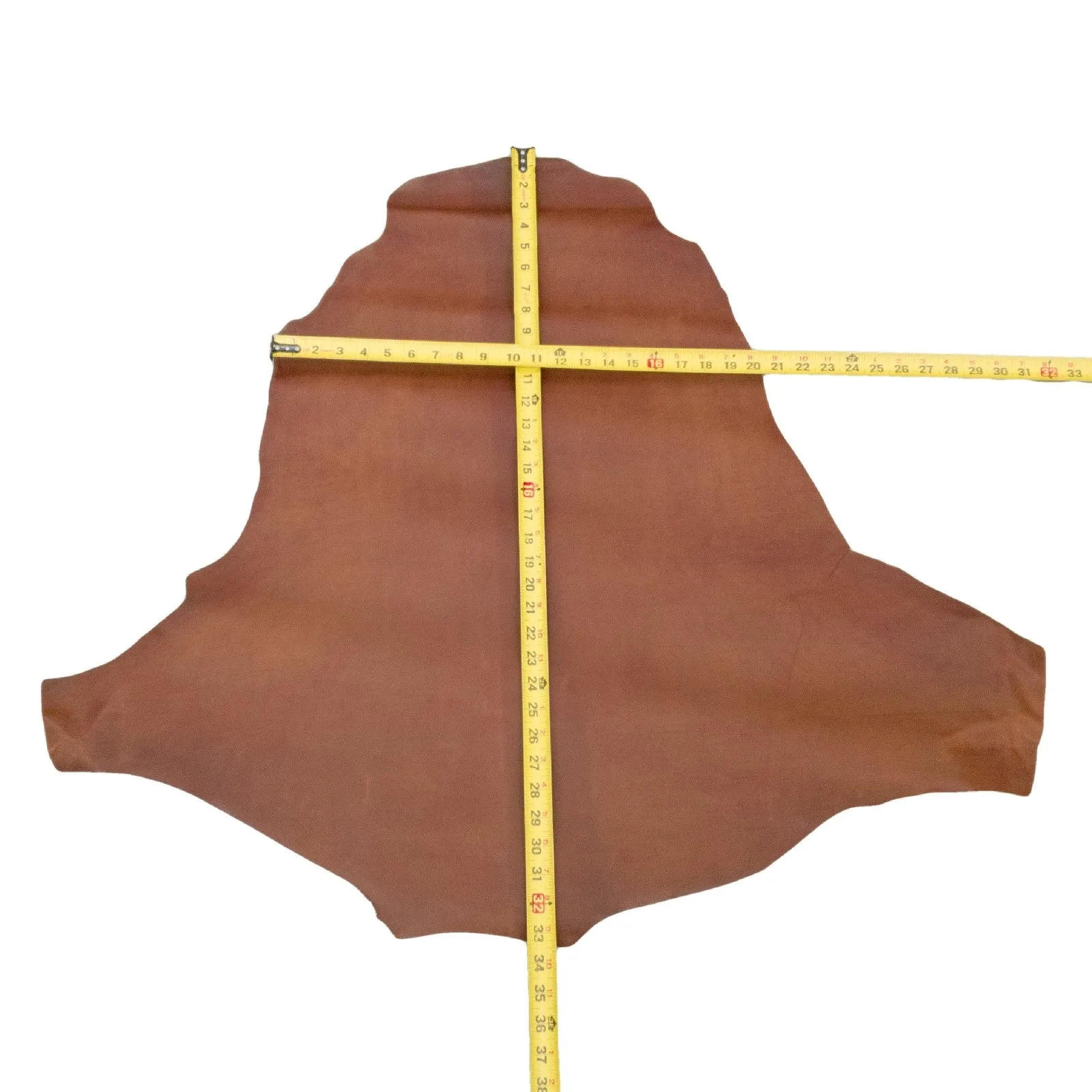 Kangaroo Tobacco Dyed Veg Tanned 5 - 7 Sq Ft Hides 2-3 oz