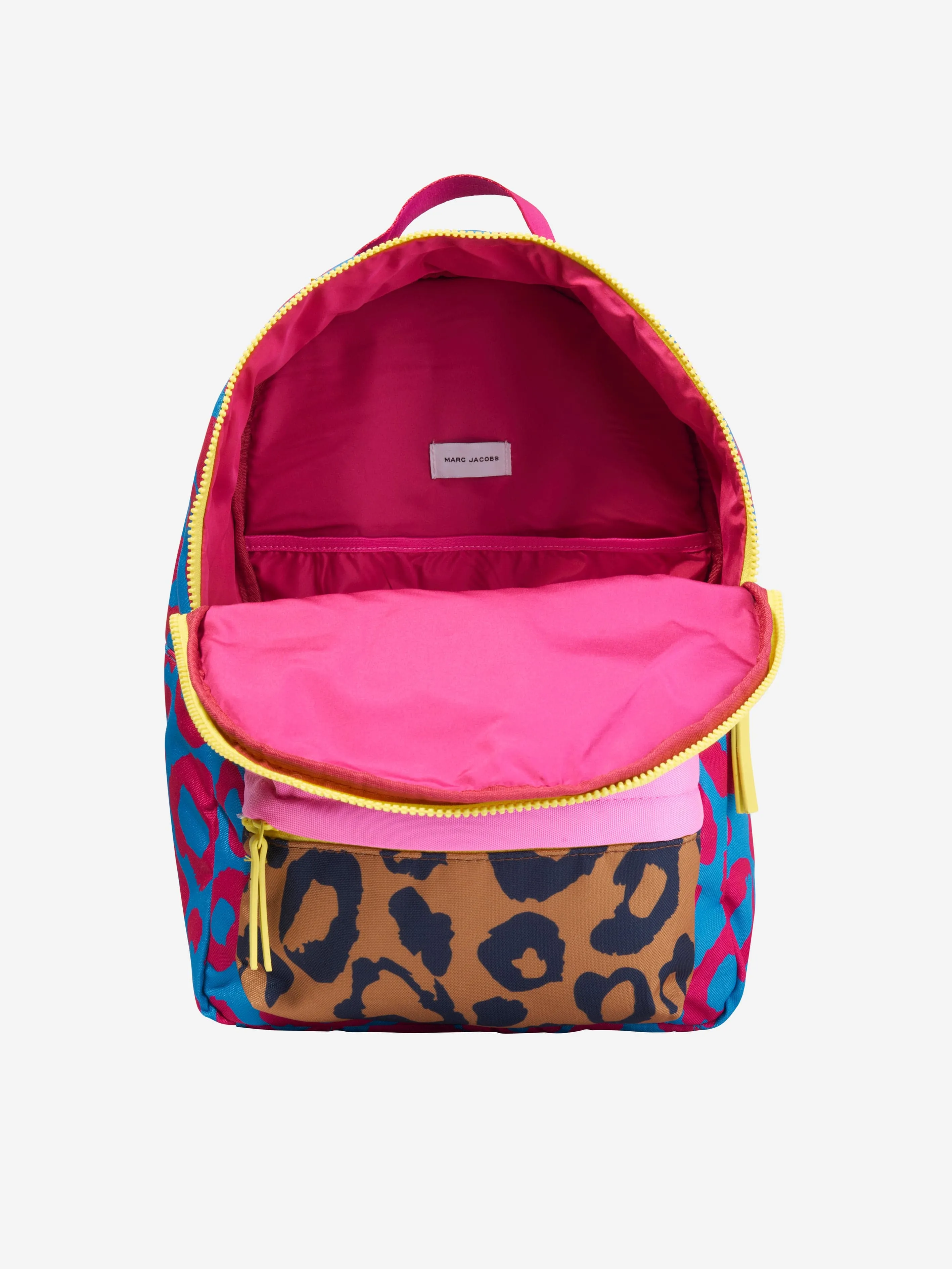 MARC JACOBS Girls Cheetah Print Backpack in Multicolour