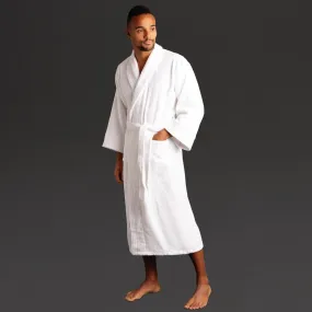 Mitre Comfort Sandringham Bathrobe White Large - GT856-L