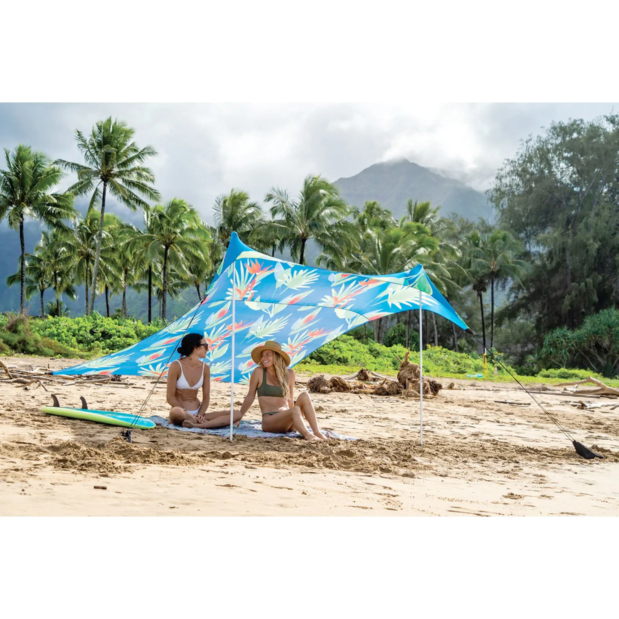 Neso 1 Prints Beach Tent - Shibori Tie Dye