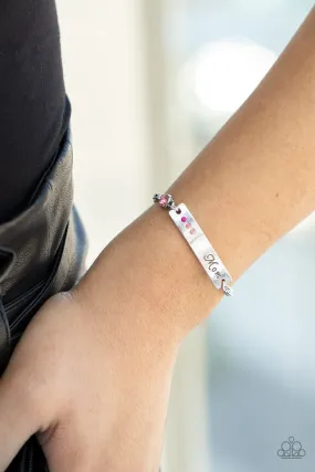 Paparazzi Bracelet ~ Mom Always Knows - Pink