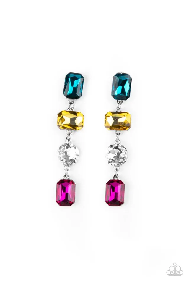 Paparazzi Earring ~ Cosmic Heiress - Multi