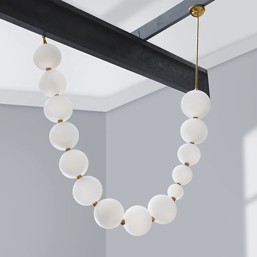 Pearl Necklace Chandelier