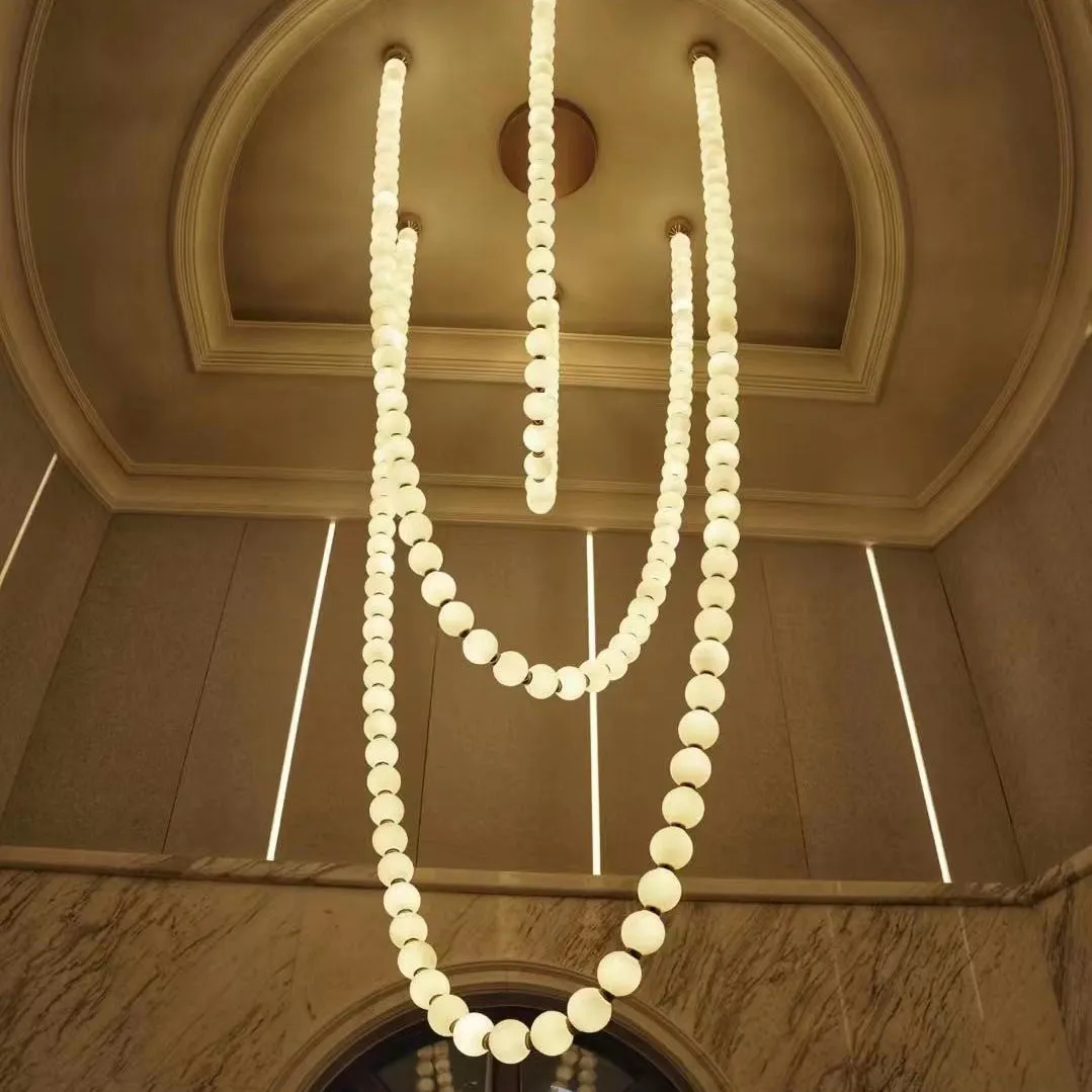 Pearl Necklace Chandelier