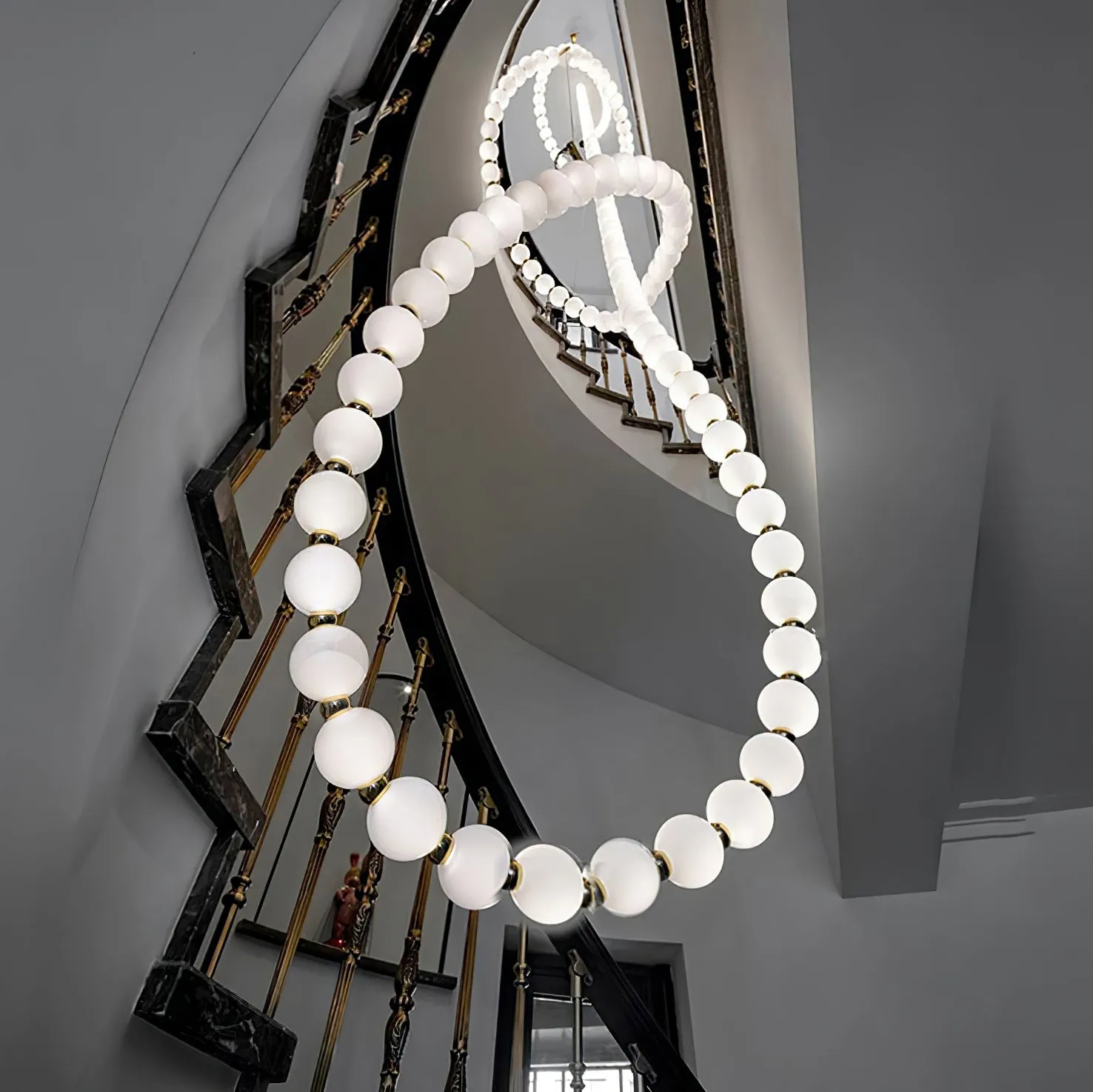 Pearl Necklace Chandelier