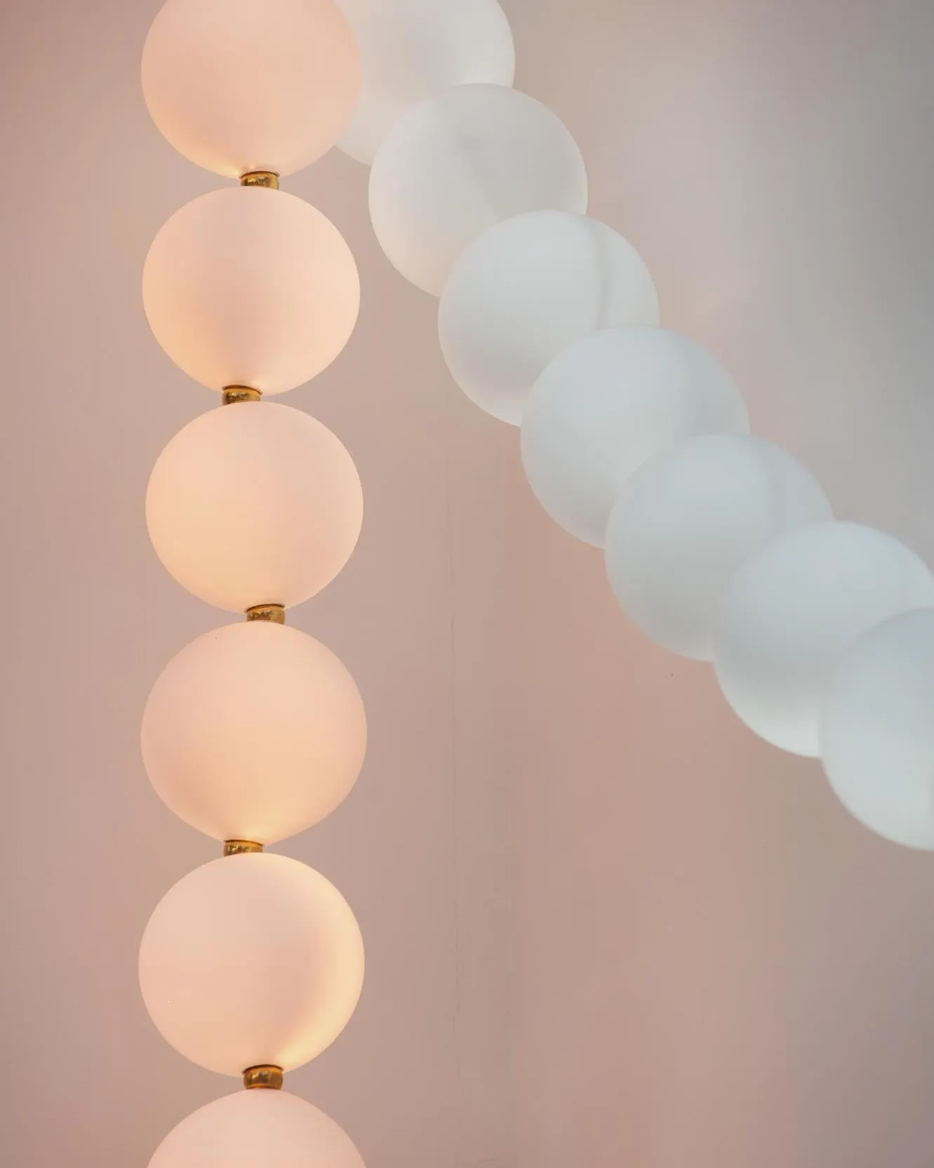 Pearl Necklace Chandelier