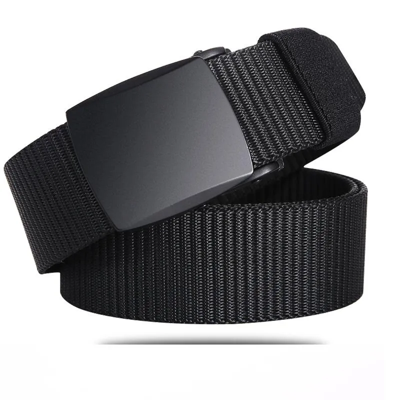 Premium Nylon Webbing Belt with Metal Buckle