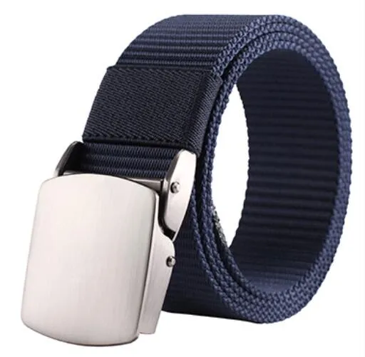 Premium Nylon Webbing Belt with Metal Buckle