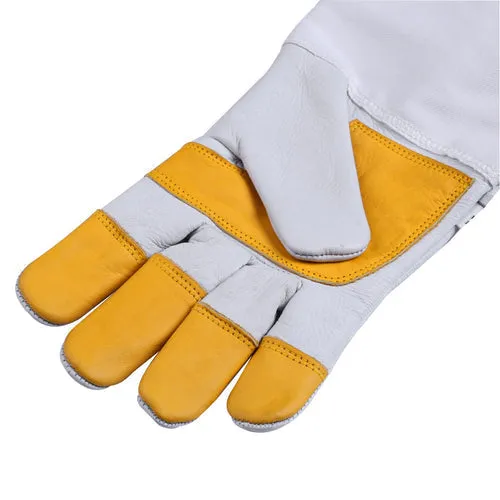 Size 2XL Beekeeping Gloves · Cow Hide