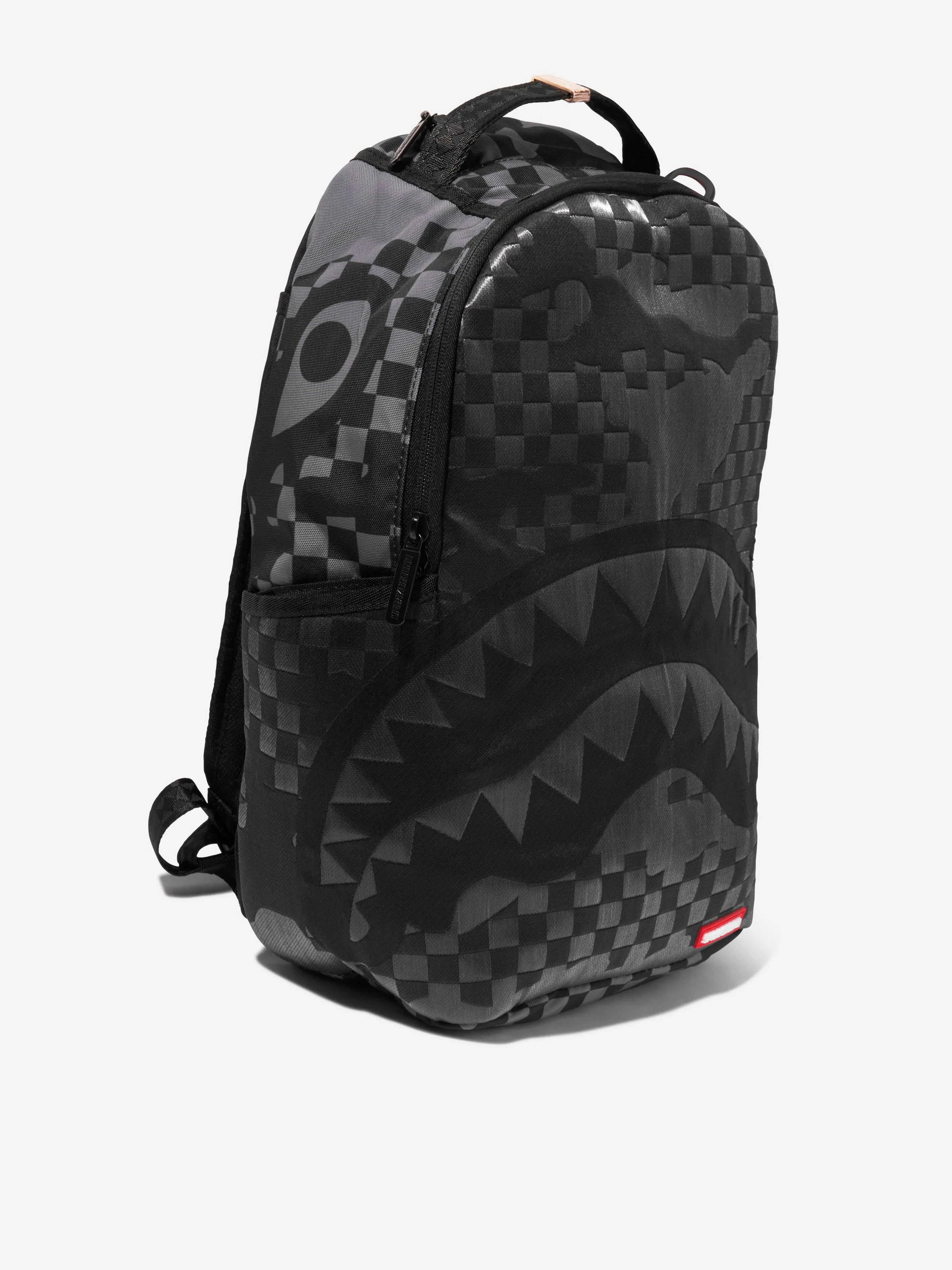 Sprayground Kids Fiber Optics 3am The Party Never Stops DLXSR Backpack in Black