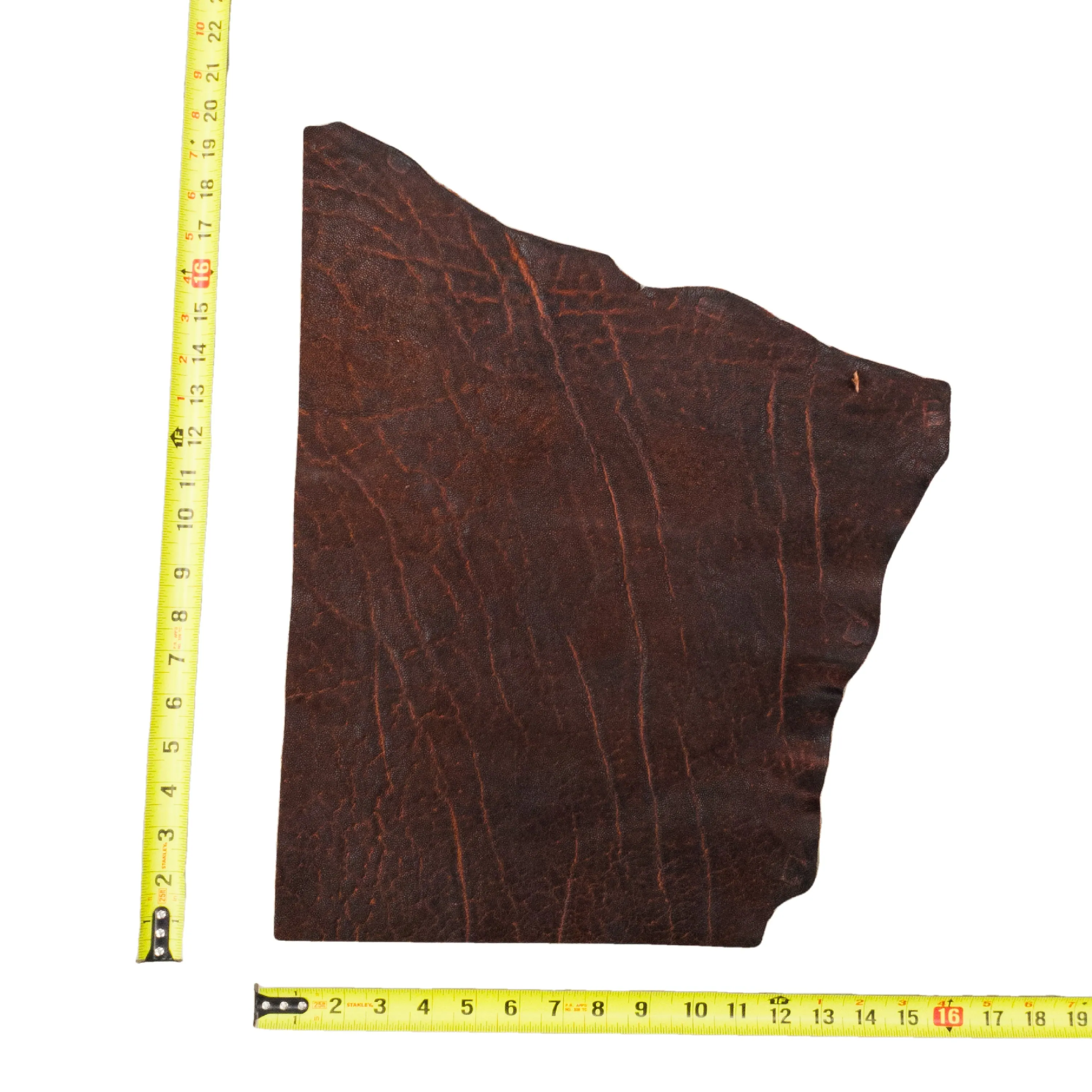 Zimbabwe Brown, 4-5 oz, 2-3 Sq Ft, Genuine Elephant Hides